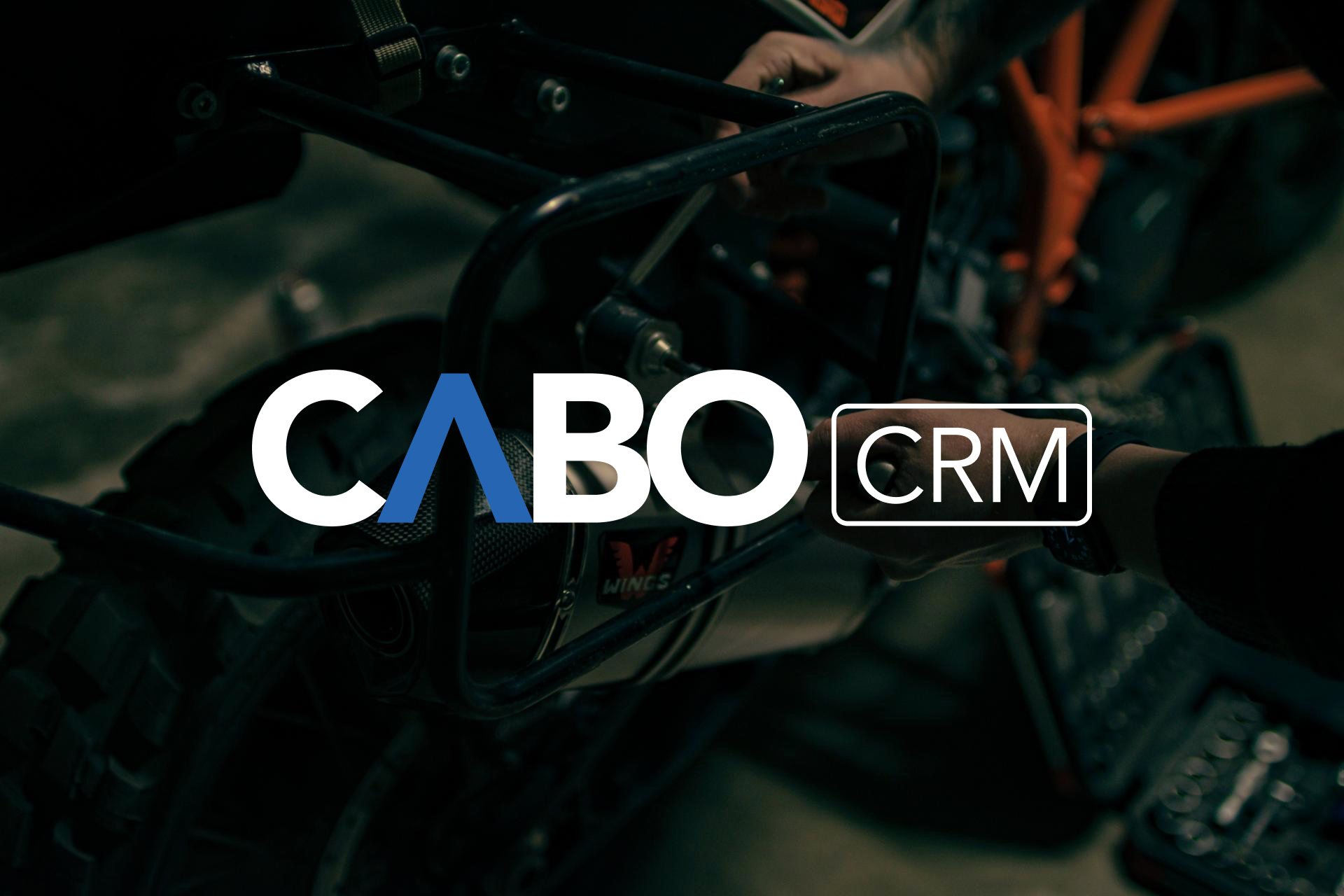 CABO CRM — a management system for Korean motorcycle repair shops.